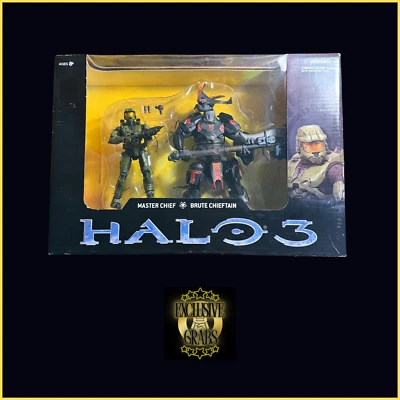 Halo 3 Master Chief & Brute Chieftain 2-Pack (Fred Meyer Exclusive) – McFarlane - Image 1 of 4