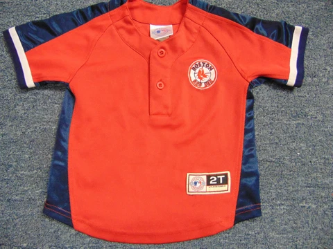 MLB GENIUNE MERCHANDISE BOSTON RED SOX JERSEY SIZE TODDLER 2T Cover
