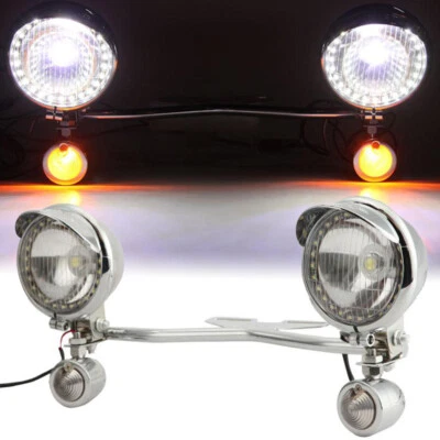 Barra de luz de ponto de seta de passagem compatível com Honda Shadow ACE Aero VT 750 1100 VLX - Imagem 1 de 4