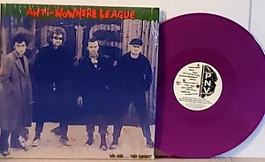 ANTI-NOWHERE LEAGUE We Are The League Purple Vinyl LP VG+ 2022 PNV Punk Oi! - Picture 1 of 3
