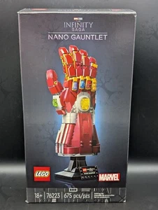 Nuevo LEGO 76223 Marvel Nano Guantelete Iron Man Modelo con Gemas del Infinito - Imagen 1 de 5