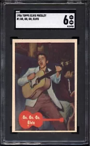 1956 Elvis Presley #1 Go, Go, Go SGC 6 - Picture 1 of 2