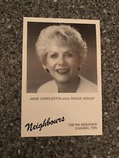 NEIGHBOURS- ANNE CHARLESTON- VINTAGE CAST FAN CARD