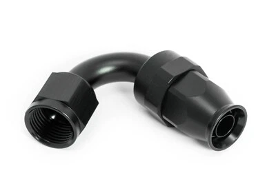 PTFE Alu Fitting Dash 8 / -8 AN / JIC 8 conexión 120° negro anodizado - Imagen 1 de 4