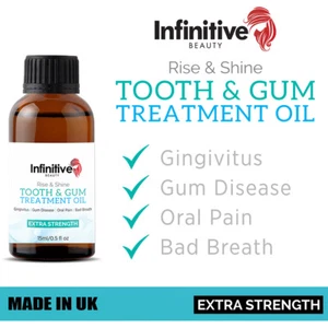 EXTRA FRESH TOOTH GUM DISEASE TREATMENT OIL STRENGTH TEETH & BAD BREATH CURE - Picture 1 of 18