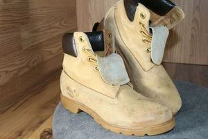 Stivali Timberland Uomo Tg 7 LAVORO o Premium Escursionismo 6" Impermeabili Grano A1VXW! - Foto 1 di 12