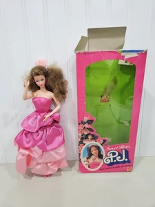 Barbie Sweet Roses PJ Doll 1983 Steffie Face Mattel vestito rosa amico 7455 - Foto 1 di 14