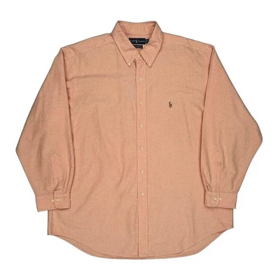 Ralph Lauren Shirt - 2XL Orange Cotton - Image 1 of 4