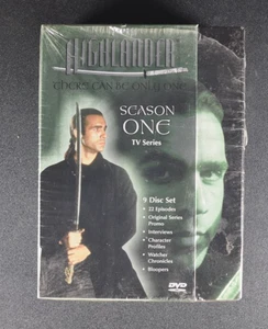 Highlander: The Series - Season One (DVD, 2002, 9Disc Set) New Sealed - Picture 1 of 4