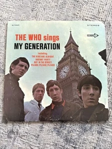 THE WHO Sings My Generation 1960s Stereo LP - Picture 1 of 18