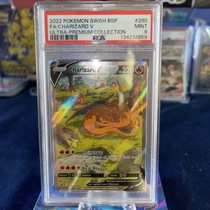 Charizard V SWSH260 SWSH: Sword & Shield Promo Cards Holo PSA 9  - Picture 1 of 2