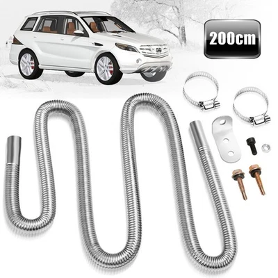 Abgasschlauch Abgasrohr Air Heaters Diesel Standheizung Edelstahl 2M/3M φ25mm - Bild 1 von 4