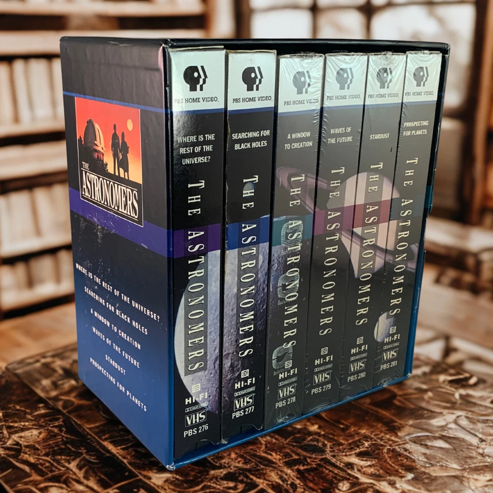 PBS The Astronomers VHS Box Set (1991) – 6 Tape Series – 4 of 6 Still Sealed - Image 1 of 1
