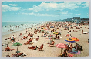 Postcard Old Orchard Beach, ME Looking South - Picture 1 of 2