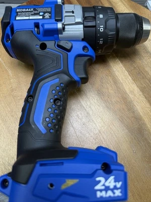 Kobalt 24V Max Brushless Cordless 1/2" Hammer Drill - Bare Tool - New. Open Box - Image 1 of 4