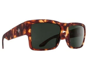 Authentische SPY + Cyrus weiche matte Camouflage Schildpatt mit glücklicher grau grüner Sonnenbrille - Bild 1 von 8