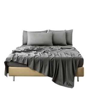 King Sheet Set- Cooling Sheets-Ultra Soft-Silky-Breathable-Deep Pocket- 1800 ... - Picture 1 of 6