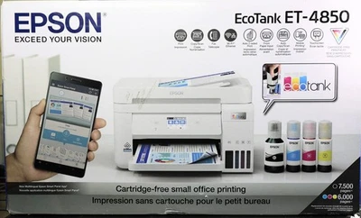 Epson EcoTank ET-4850 Wireless All-in-One Supertank Printer - Image 1 of 4