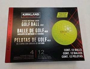 Paquete de 12 pelotas de golf Kirkland Signature amarillas - NUEVO WH4 - Imagen 1 de 2