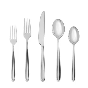 Scoop 18/10 Stainless Steel, 20 Piece Flatware Set (Service for 4), Silver - Picture 1 of 2