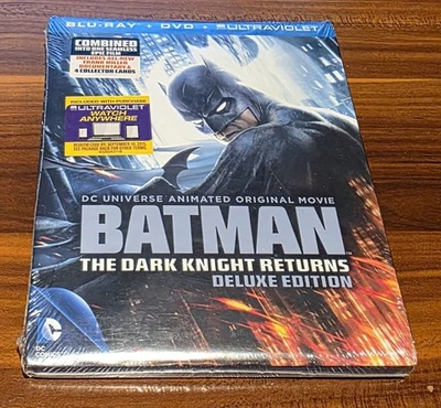 Batman The Knight Returns Blu-ray + DVD + Ultraviolet Deluxe Edition  - Image 1 of 2