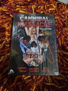 Cannibal Massacre Collection DVD Terror Devil Hunter Papaya Severin Box Set L@@K - Imagen 1 de 3
