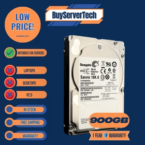 Seagate Savvio 10K.6 ST900MM0006 900GB 2.5" SAS 6Gb/s 10K RPM Ent HDD | New - Picture 1 of 2