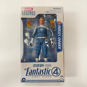 Modellino Hasbro Marvel Legends Fantastici Quattro Primi Passi 2025 Johnny Storm 6" - Foto 1 di 7