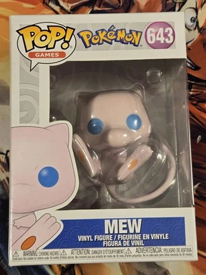 Pokemon Funko POP! Games Mew #643 Figure Near Mint - Image 1 of 4