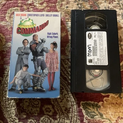 Suburban Commando VHS Hulk Hogan 1992 Christopher Lloyd Undertaker WWF - Image 1 of 3