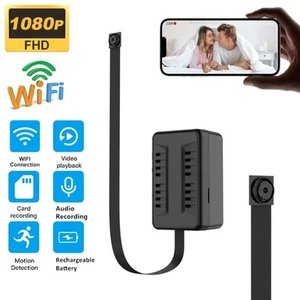 1080P Mini Camera WiFi HD IP Motion Detection Security Cam For Home Support 32GB - Imagen 1 de 22