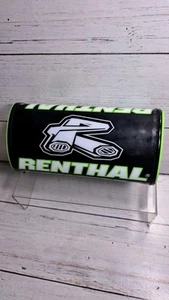 Renthal Fatbar Pad P318 Black/Green/White - Foto 1 di 9