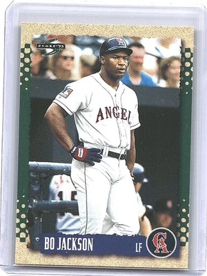 Bo Jackson 1995 Pinnacle Score #342 California Angels Foto 1 de 2