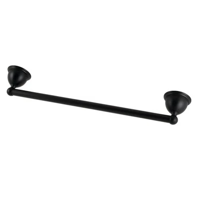 Kingston Brass BA3962 Restoration 3-1/8" Towel Bar - Black - Image 1 of 4