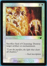 Seal of Cleansing FOIL Nemesis PLD White Common MAGIC CARD (ID# 209494) ABUGames