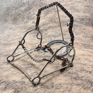 Carol Goosetree Chain Nose Beetle Hackamore - Picture 1 of 1