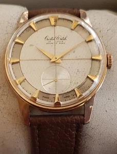Reloj de pulsera vintage Cristal Watch - cuerda manual - Cal. AS 1130 - Talla grande - Imagen 1 de 8