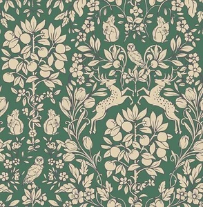 NuWallpaper Emerald Enchanted Peel & Stick Wallpaper 20.5" x 216",  - Picture 1 of 3