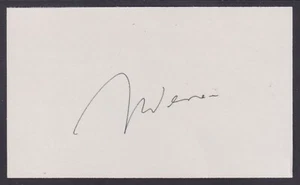 Lech Walesa, President of Poland 1990-1995, Nobel Peace Prize, signed card - Picture 1 of 1