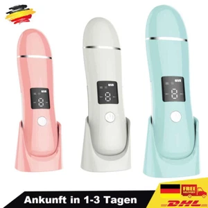 Limpiador facial ultrasónico Skin Scrubber EMS limpiador de poros exfoliante - Imagen 1 de 17
