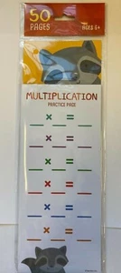 1 pack 50 division practice pages homeschool worksheets - Picture 1 of 1