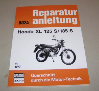 Reparaturanleitung Handbuch - Honda XL 125 S / Honda XL 185 S - ab Baujahr 1977 - Bild 1 von 2