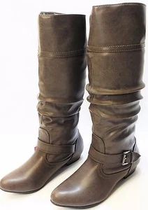 Damenstiefel Mossimo grau Kaylor verlängert halbhoch US-Größe 7 M NEU limitiertes Angebot - Bild 1 von 11