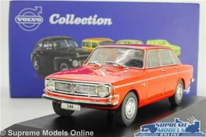 VOLVO 144 MODEL CAR RED SALOON 1:43 SCALE IXO ATLAS VOLVO COLLECTION K8 - Picture 1 of 4