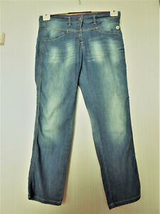 7/8 ORWELL Stretch Jeans Gr. 38-40 blau