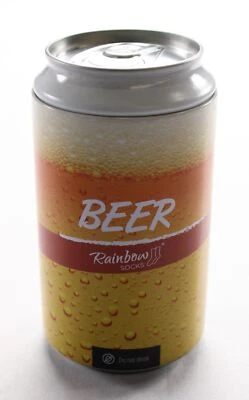 Calcetines Arco Iris Unisex Novedad Cerveza Calcetines En Lata ZG3 Multicolor Mediano Nuevo Con Etiquetas Foto 1 de 4