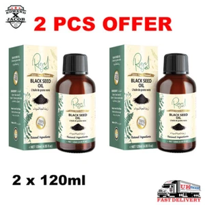 2X RIGEL - 100% Pure & Natural BLACK SEED OIL - NATURAL INGREDIENTS - 120ml - Picture 1 of 7