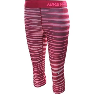 717430-677 New with tag Nike women's Nike Pro printed tiger capri pants  - Picture 1 of 1
