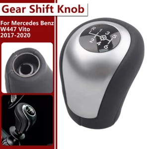 Gear Shift Knob 6 Speed For For Mercedes Benz W447 Vito 2017 2018-2020 - Foto 1 di 7