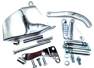 SB Chevy Alternator & Power Steering Pump Bracket Kit Long Water Pump 350 LWP - Picture 1 of 11